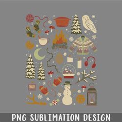winter nights png, christmas png