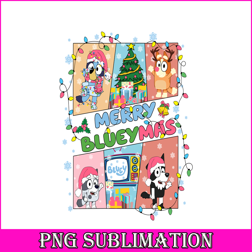 CRM13112303-Bluey Christmas PNG, Bluey Character PNG, Christmas PNG.png