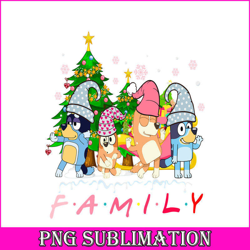 CRM13112305-Bluey Character PNG, Santa Claus Bluey PNG, Christmas Night PNG.png