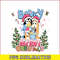 CRM13112302-Bluey Merry Christmas PNG, Family Bluey PNG, Santa Bluey PNG.png