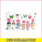 CRM13112304-Bluey Family Christmas PNG, Christmas Tree PNG, Bluey And Santa Claus PNG.png