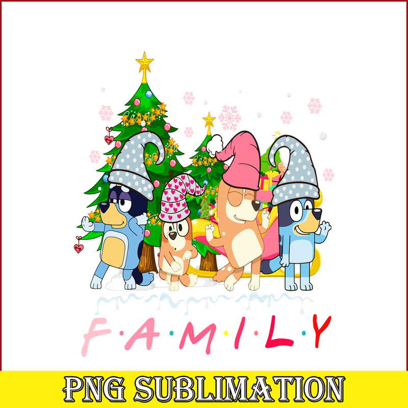 CRM13112305-Bluey Character PNG, Santa Claus Bluey PNG, Christmas Night PNG.png