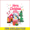 CRM13112306-Bluey And Christmas Gift PNG, Christmas Tree PNG, Bluey And Santa Claus PNG.png
