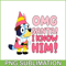 CRM13112323-Bluey Know Santa PNG, Merry Christmas PNG, Bluey Costume PNG.png