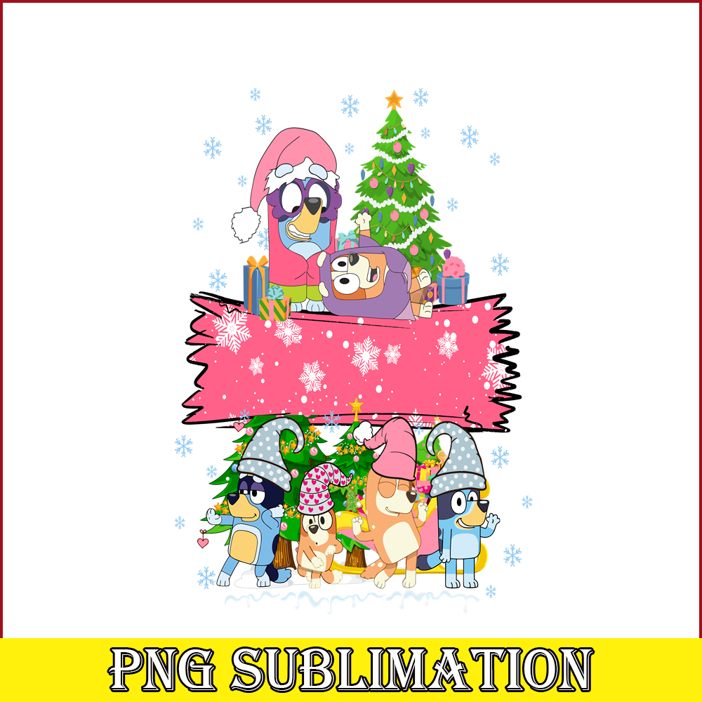 CRM13112328-Cozy Bluey In Christmas PNG, Christmas Time PNG, Happy Christmas PNG.png