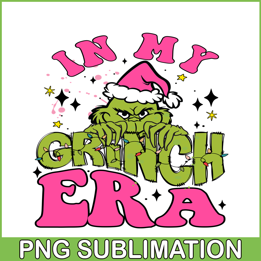 CRM13112333-In My Pink Grinch Era PNG, My Christmas Pink PNG, Grinch Characters PNG.png