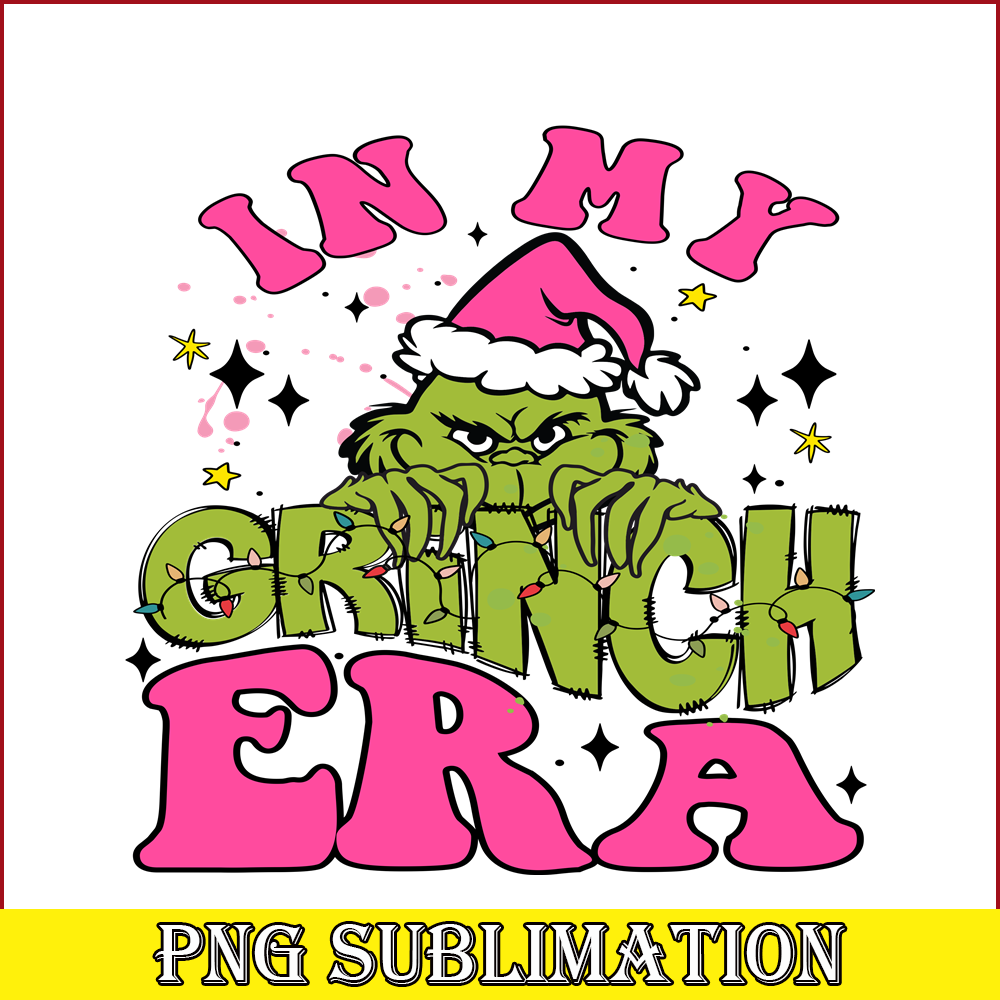 CRM13112333-In My Pink Grinch Era PNG, My Christmas Pink PNG, Grinch Characters PNG.png