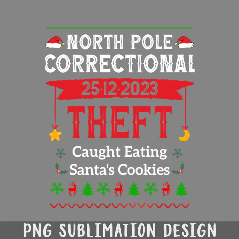 DM241123708-North Pole Correctional Theft Family Matching Christmas PNG, Christmas PNG.jpg