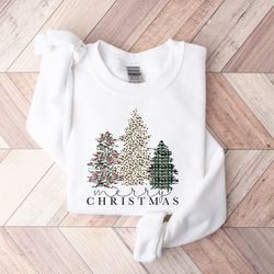 merry christmas sweatshirt, womens christmas crewneck, christmas tree sweatshirt, womens christmas, womens christmas swe
