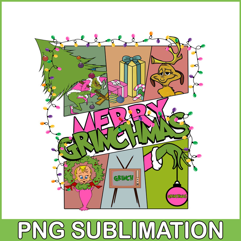 CRM13112380-Merry Grinchmas PNG, Christmas Tree PNG, Grinch Tis The Season PNG.png