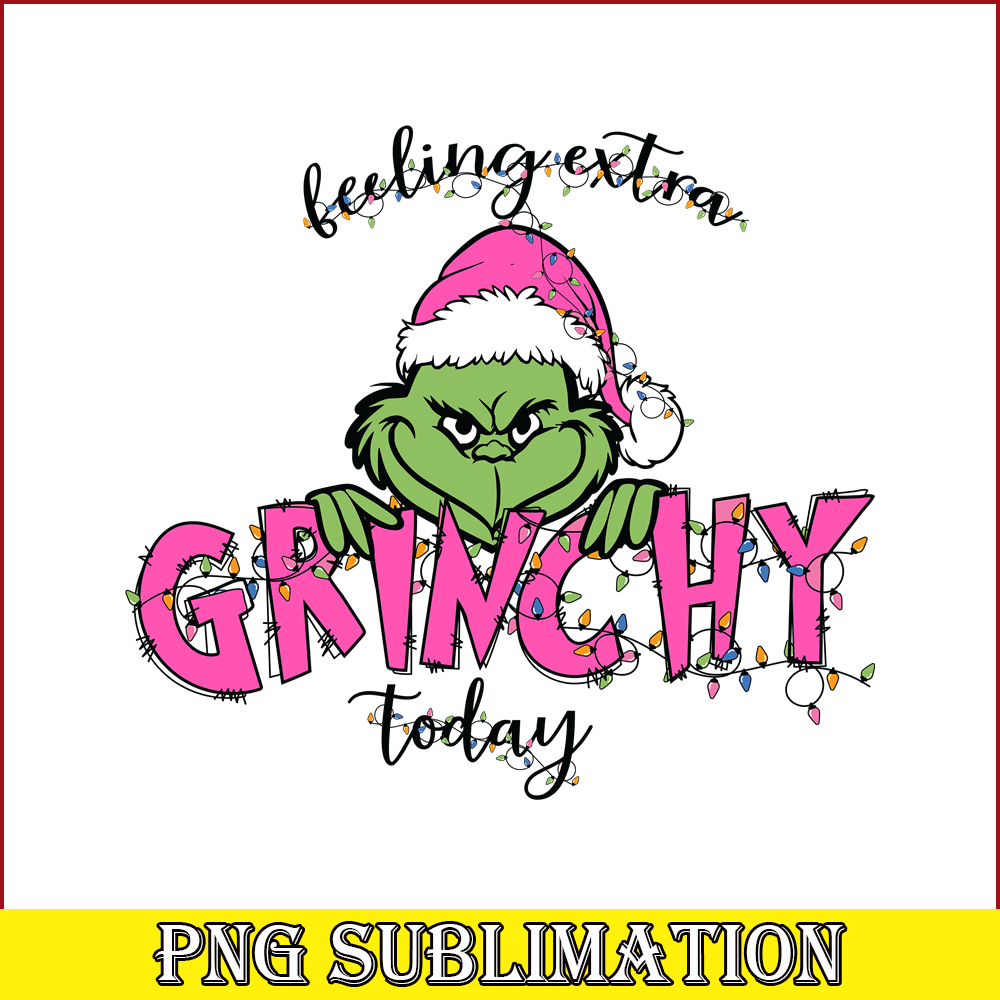 CRM13112382-Extra Grinch PNG, Christmas Grinch PNG, Christmas Retro Vibes PNG.png