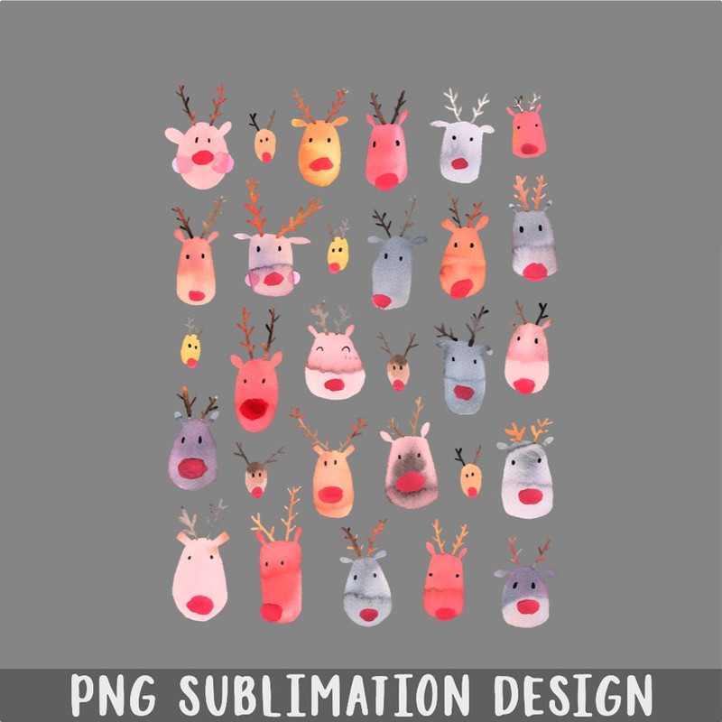 DM241123776-Reindeers Animal cuteness Winter watercolor pattern Rudolph PNG, Christmas PNG.jpg