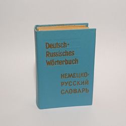 pocket german-russian dictionary 1978