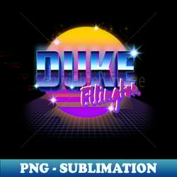 thanksgiving duke name vintage styles gift 70s 80s 90s - premium png sublimation file - instantly transform your sublimation projects