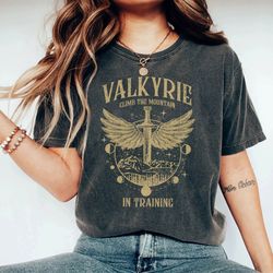 acotar t-shirt, valkyrie nesta archeron tee shirt, officially licensed sjm merchandise, birthday or christmas bookish gi