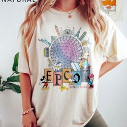 disney epcot world tour shirt, retro disney epcot shirt, mickey and friends, epcot center 1982 shirt, drinking around th