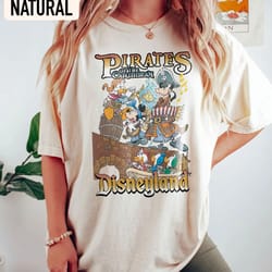 pirates of the caribbean shirt, retro disney colors shirt, disney pirates shirt, mickey and friends shirt, disney vacat