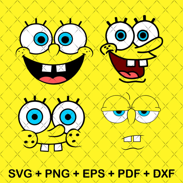Spongebob Face Printable Pdf
