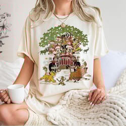 vintage hakuna matata christmas shirt, disney family trip shirt animal kingdom christmas shirt, lion king shirt disney w