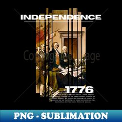 Independence 1776 - Professional Sublimation Digital Download - Stunning Sublimation Graphics