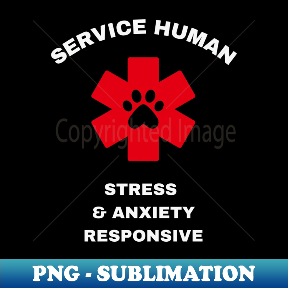 Ems Paws Service Human - EMS Paw Print Stress Anxiety Responsive - P | Inspire ...