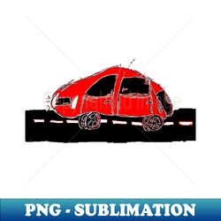car childrens drawing pencil pixelart - PNG Transparent Sublimation File - Stunning Sublimation Graphics