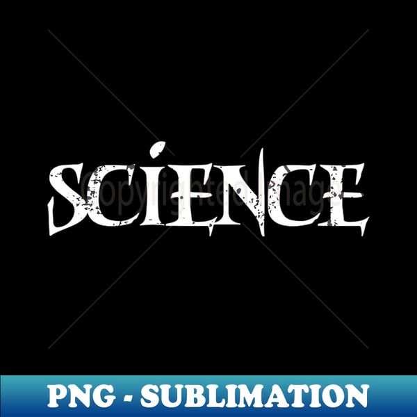 Science lettering white texte - High-Resolution PNG Sublimat - Inspire ...