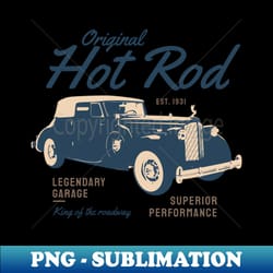 classic car vintage - elegant sublimation png download - bring your designs to life