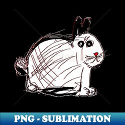 rabbit bunny childrens drawing - High-Quality PNG Sublimation Download - Stunning Sublimation Graphics