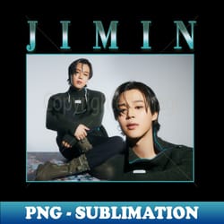 bts - jimin vintage 90s - digital sublimation download file - spice up your sublimation projects