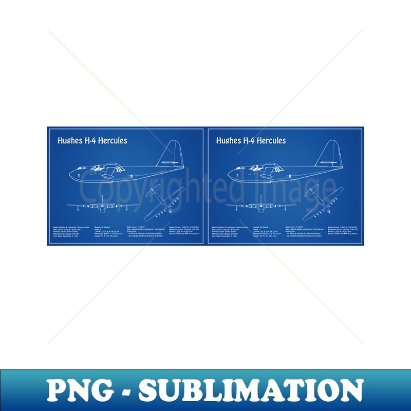 VR-214_2 SIDES PRINT - Hughes H-4 Hercules Spruce Goose - AD 9627.jpg