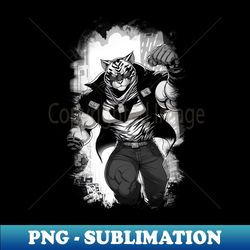 Super Humanize Big Cat - Sublimation-Ready PNG File - Instantly Transform Your Sublimation Projects