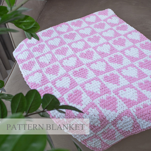 Alize Puffy More Blanket Pattern, , Finger Knit Blanket Patt