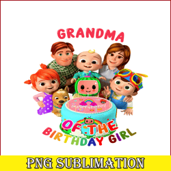 Grandma of the birthday girl png
