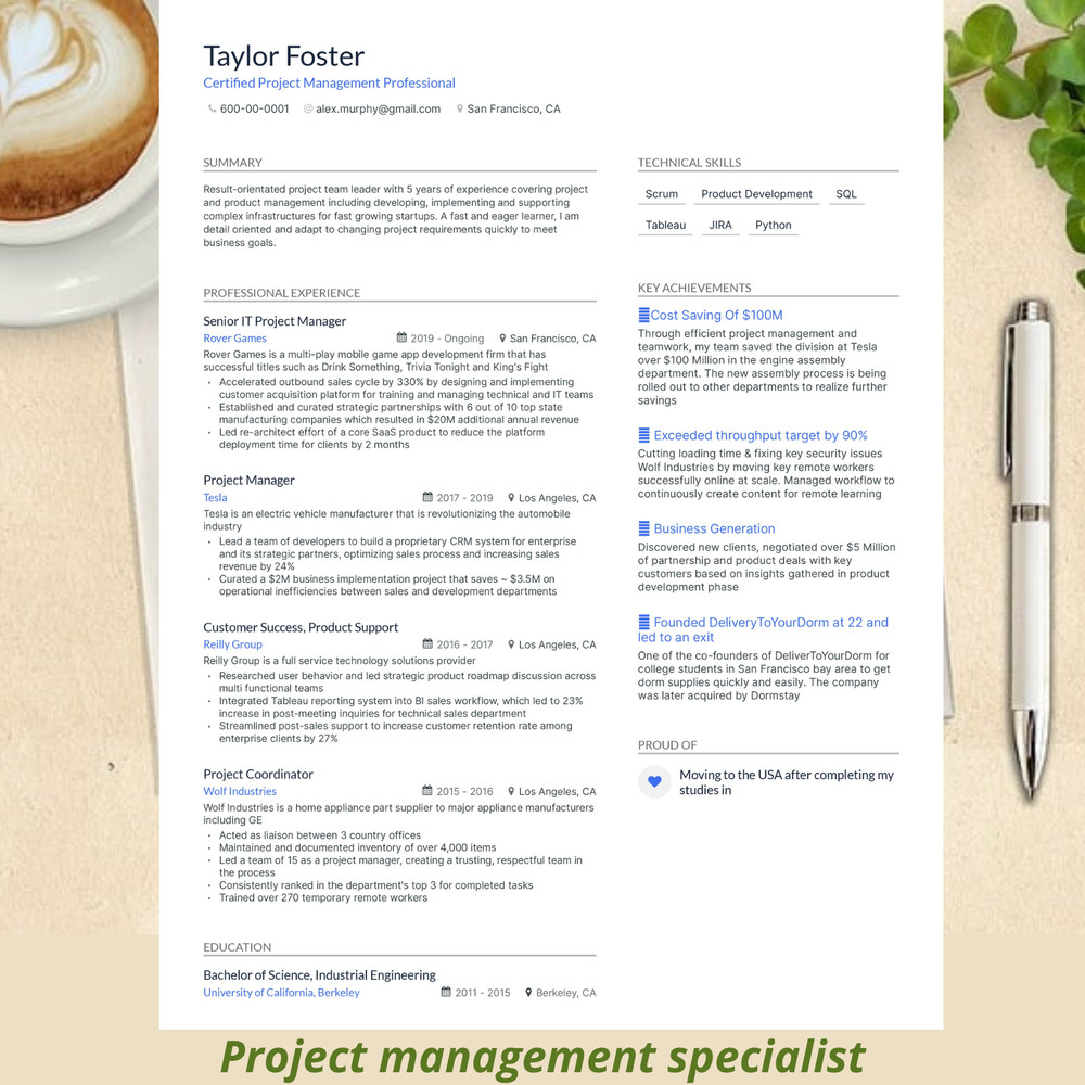 Project management specialistpng