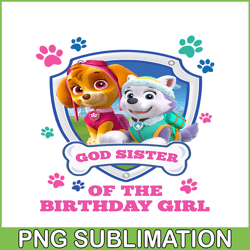 god sister of the birthday girl png