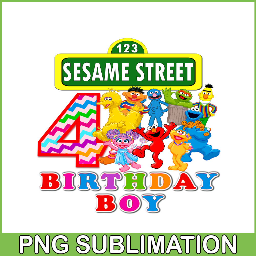 CT04092371-Seasame street 4 birthday boy png.png