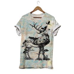 deer buck hunting t-shirt