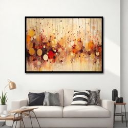 colorful rings abstract canvas,contemporary art,wall art for home and office, modern,natural, vivid decor ideas with dif
