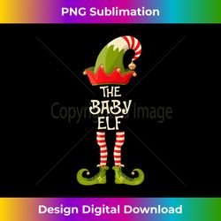 Baby Elf Group Family Elves Christmas Party Pajama Matching - Classic Sublimation PNG File - Crafted for Sublimation Excellence