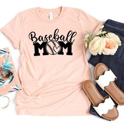 baseball mom shirt , baseball shirt , baseball shirt for women, sports mom shirt , mothers day gift, family baseball sh