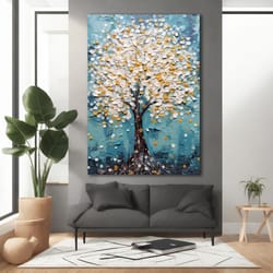 tree canvas wall art for your home and office, modern decor ideas with different frame options natural and vibrant home
