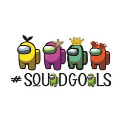 among us squad goals svg, trending svg, among us svg, squad goals svg, sus svg, squad svg, goals svg, crewmate svg, amon