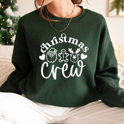 christmas crew shirt , christmas cookies christmas crew shirt , family christmas tshirt , christmas gift for all, merry