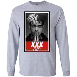 agr xxxtentacion rip long sleeve t-shirt
