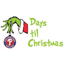Philadelphia Phillies Christmas Svg, Christmas Svg, Baseball Sports Svg, MLB Team Svg, MLB, MLB Design 23
