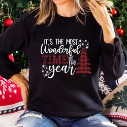 christmas shirt , it is the most wonderful time of the year, merry christmas, matching family , merry christmas shirt ,