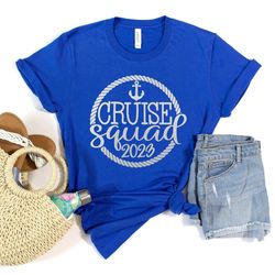 cruise squad t-shirt , matching family vacation shirt , family cruise shirt s, 2023 cruise squad shirt s, cruise vacatio