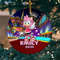 Personalized Amy Rose Christmas Ornament, Sonic Amy Rose gift, Christmas 2023 Gift, Sonic Xmas Keepsake, Amy Rose Ornament E1M417 - 1.jpg