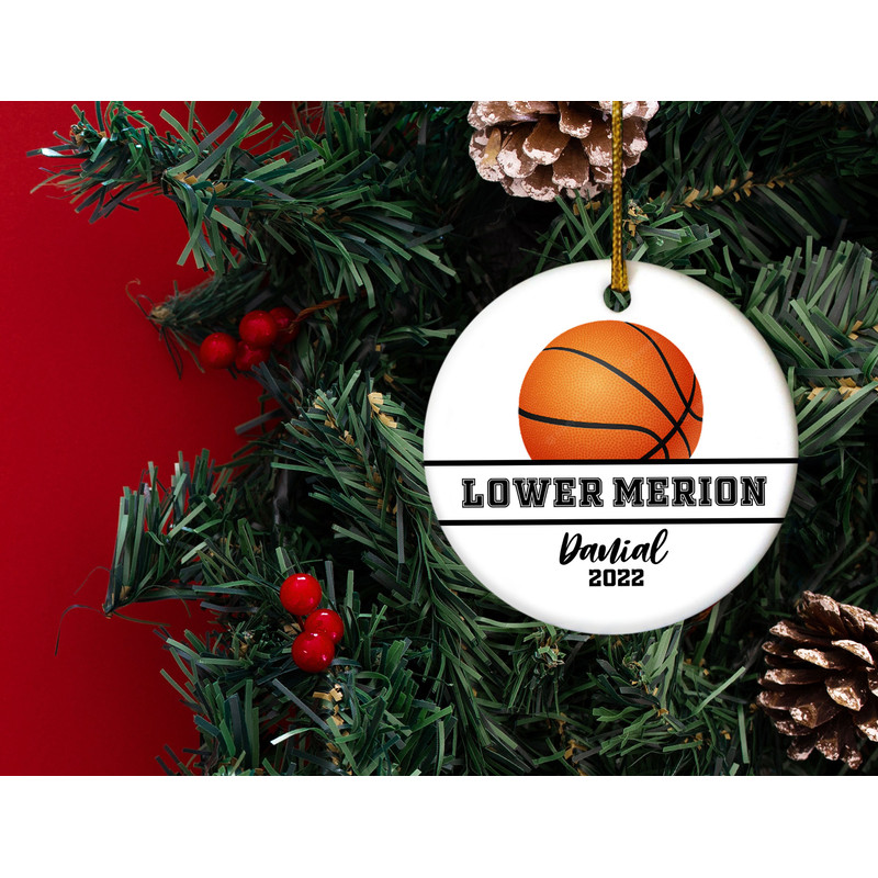 Personalized Basketball Player Number Ornament,Custom Name Ornament,Gift Ornaments For Basketball Player,Basketball Lover Gift,H-02122217 - 2.jpg